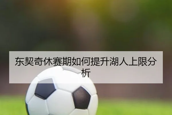 东契奇休赛期如何提升湖人上限分析